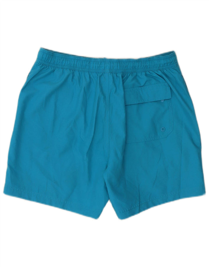 Calvin Klein Herre grafiske svømmeshorts Medium Blue Colourblock