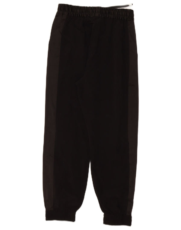 Topshop Dame Loose Fit Jogger Bukser UK 4 XS W24 L24 Sort Polyester