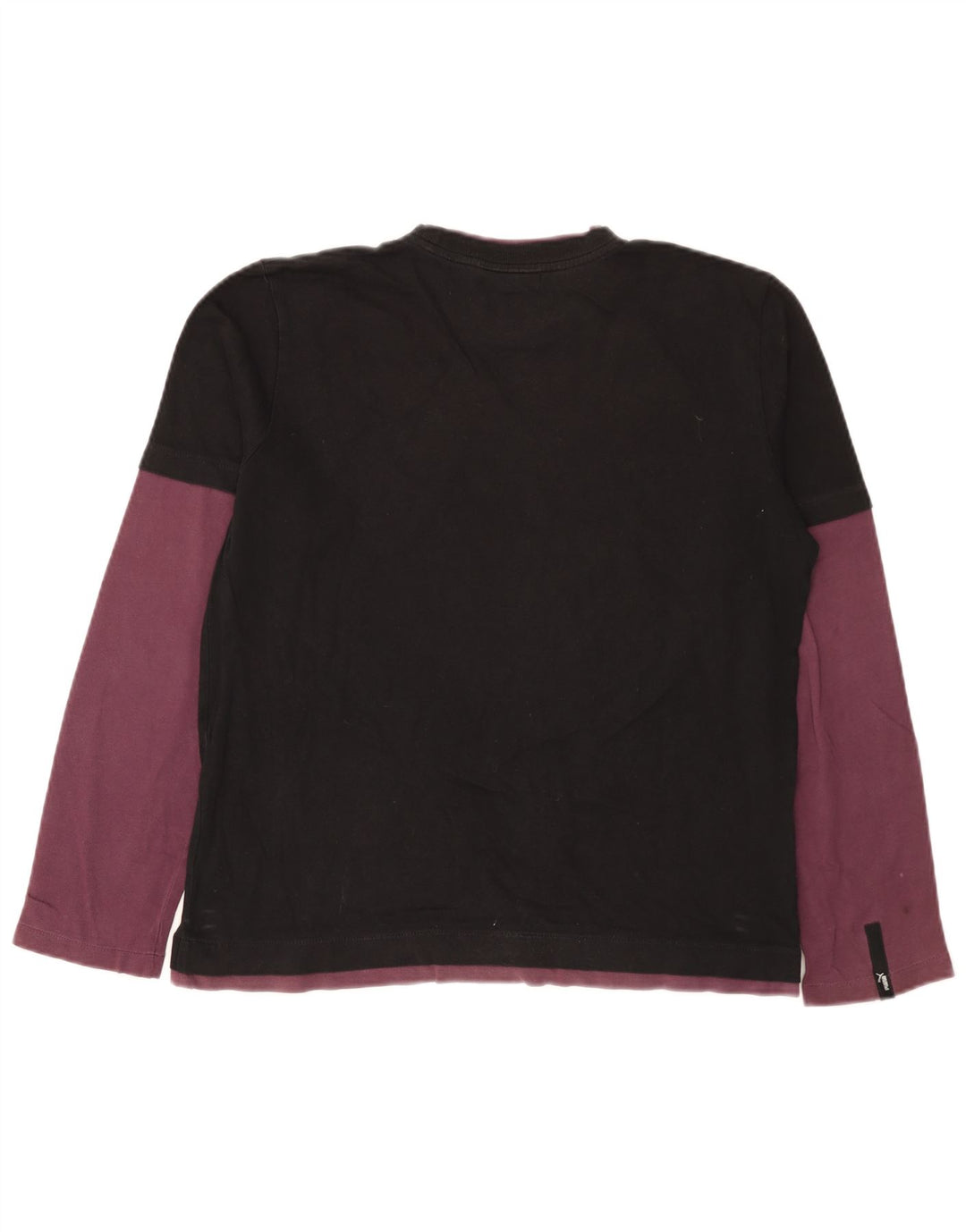 Puma Herre Top Langærmet Medium Sort Colourblock