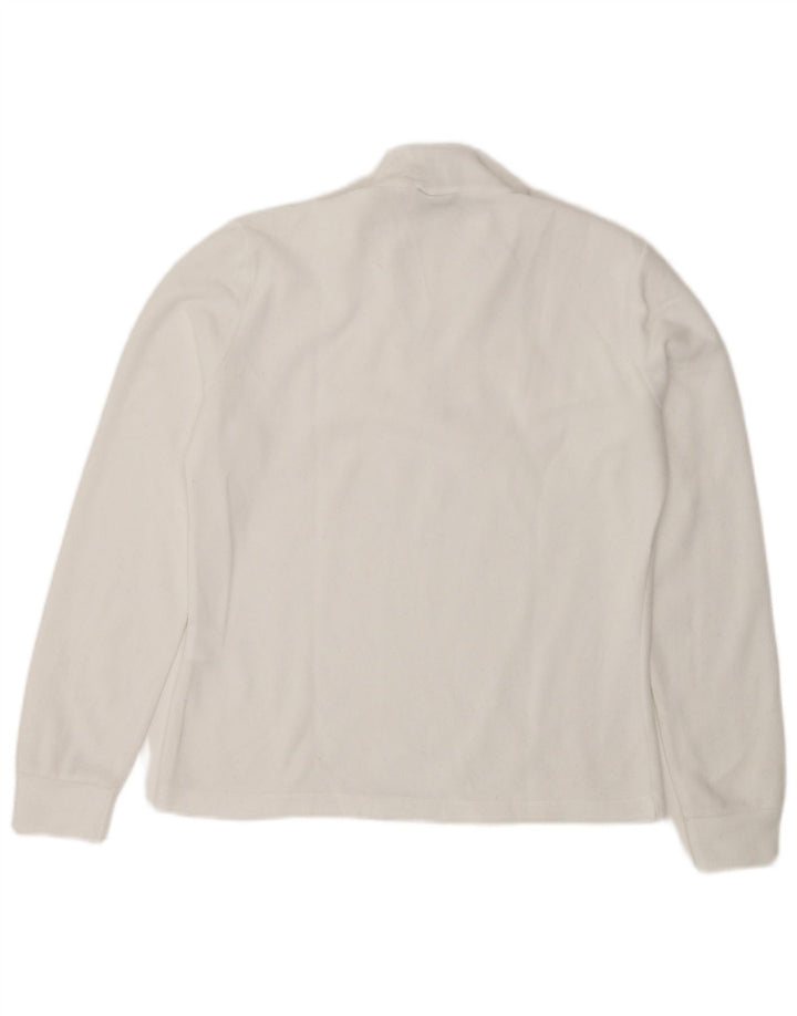 Colmar Fleece Jumper med lynlås til kvinder UK 10 Small White Polyester