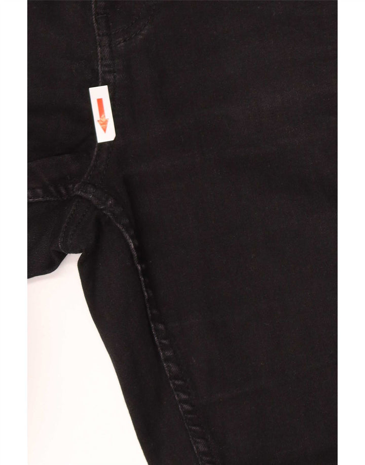 Marks & Spencer Womens The Lily Slim Jeans UK 12 Medium W30 L27 Black