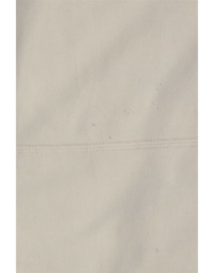 Nike Dame Grafisk Sweatshirt Jumper UK 10 Small White Colourblock