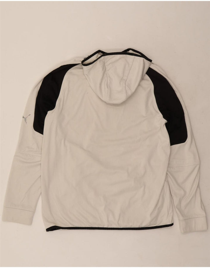Puma Hættetrøje til mænd XL Hvid Colourblock Polyester