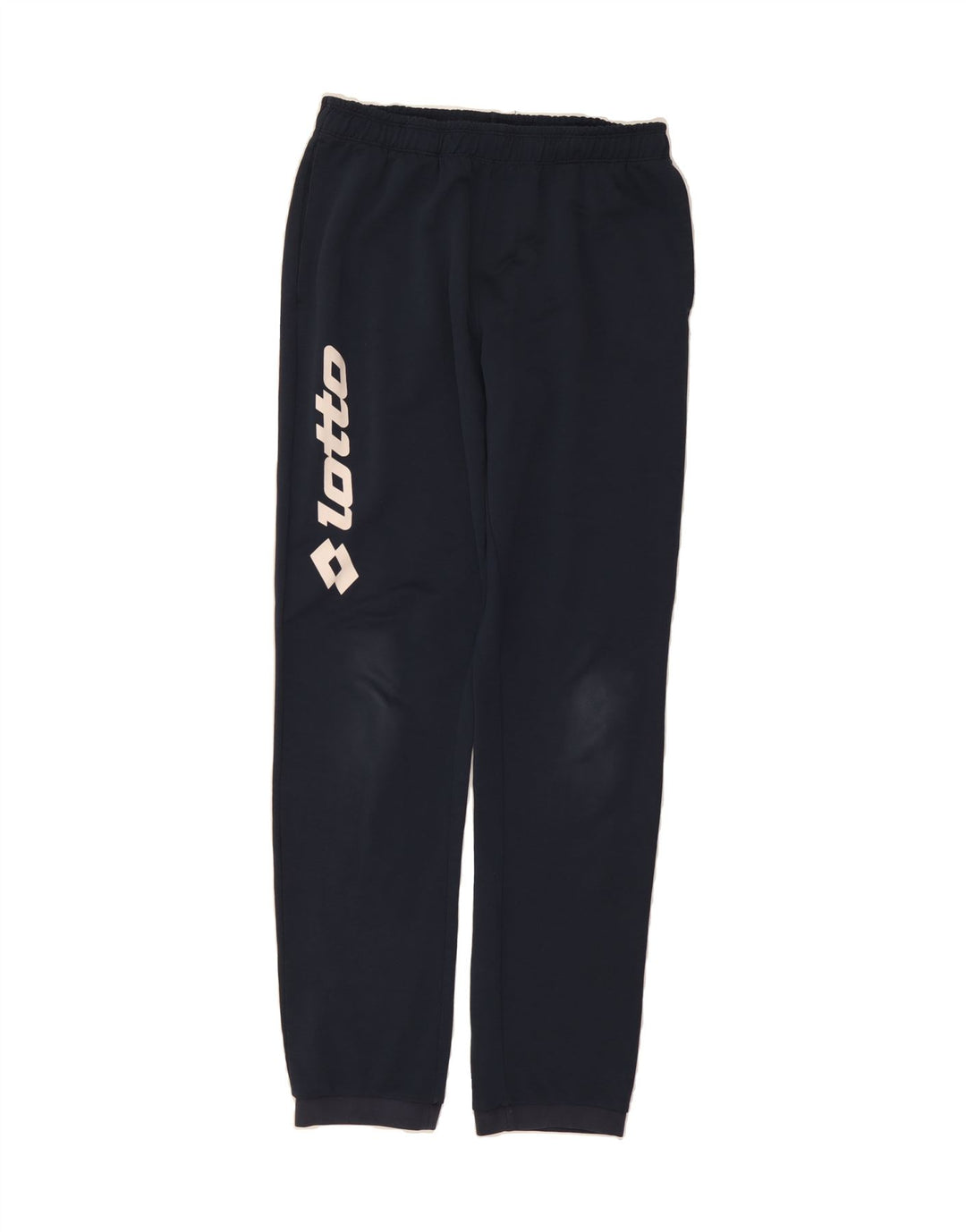 LOTTO Mens Graphic Tracksuit Trousers Joggers Medium  Navy Blue Vintage Lotto and Second-Hand Lotto from Messina Hembry 