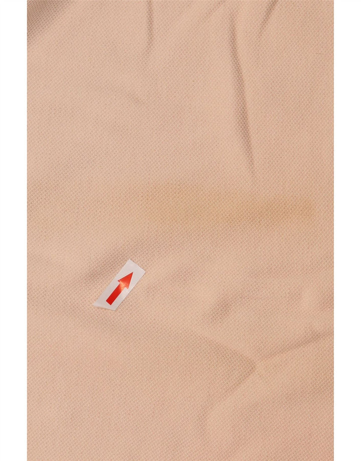 Lacoste herre poloskjorte stor orange bomuld