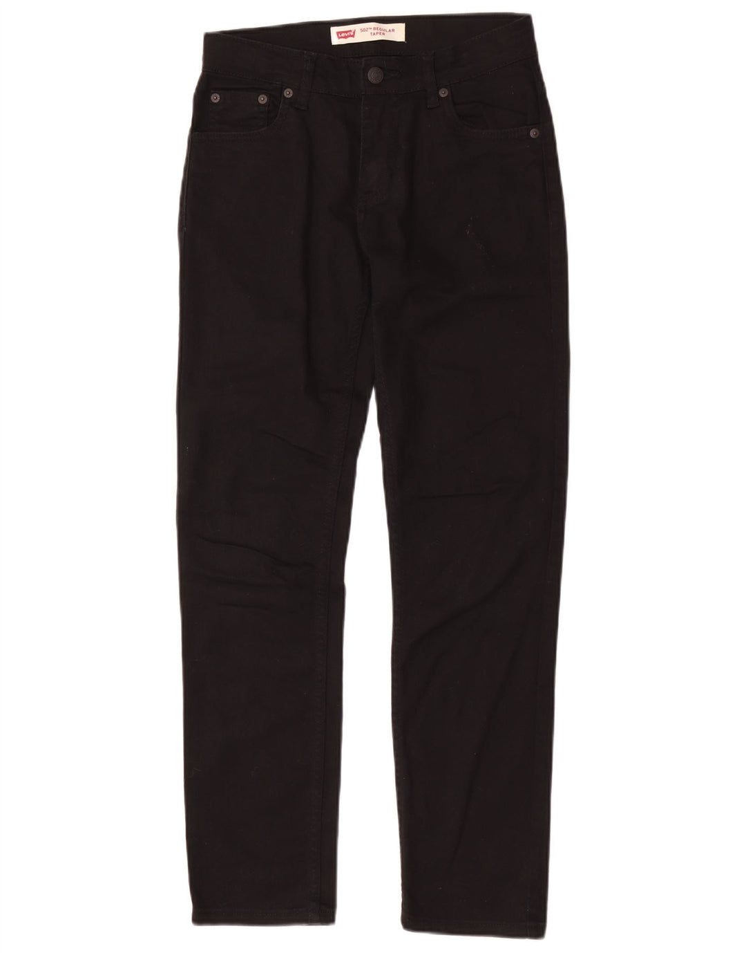Levi's Boys 502 Regular Tapered Jeans 11-12 år W28 L29 Sort