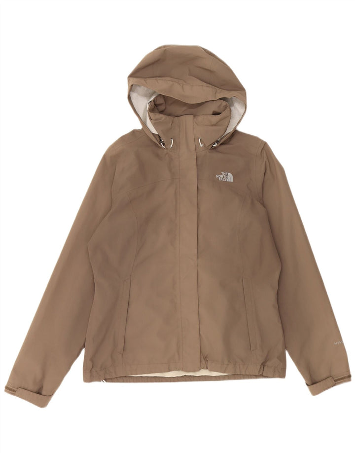 The North Face Dame Hyvent Regnjakke med hætte UK 14 Medium Beige