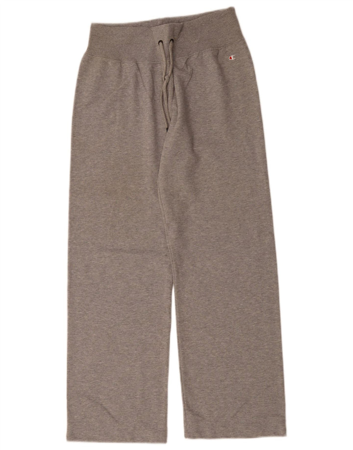 Champion Womens træningsdragt Bukser UK 10 Small Grey Cotton