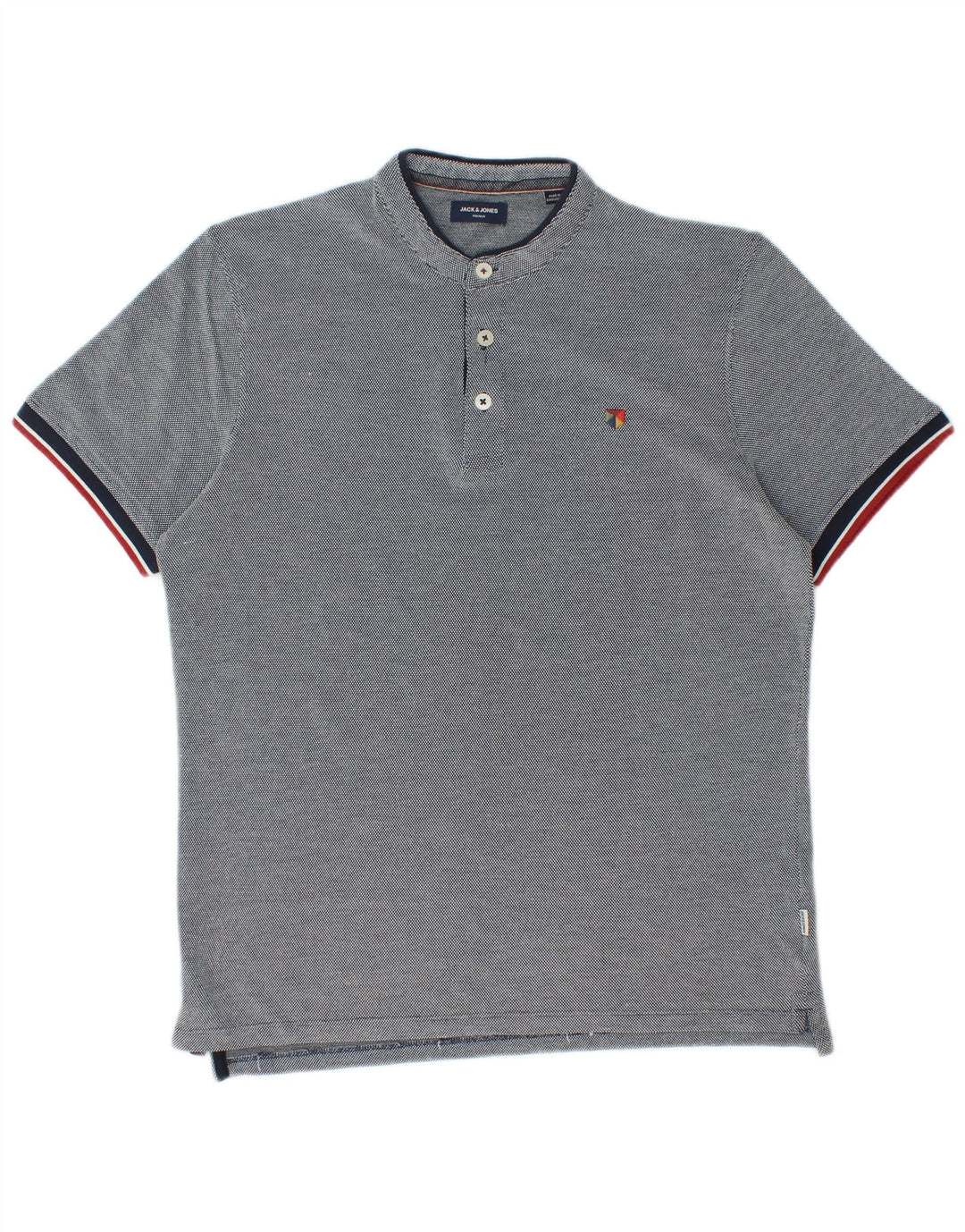 Jack & Jones herre poloskjorte stor marineblå bomuld