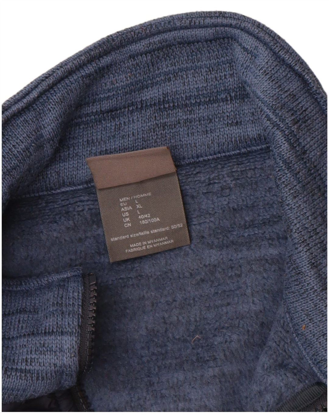 JACK WOLFSKIN Træningsdragt til mænd Topjakke UK 40/42 Stor blå farveblok