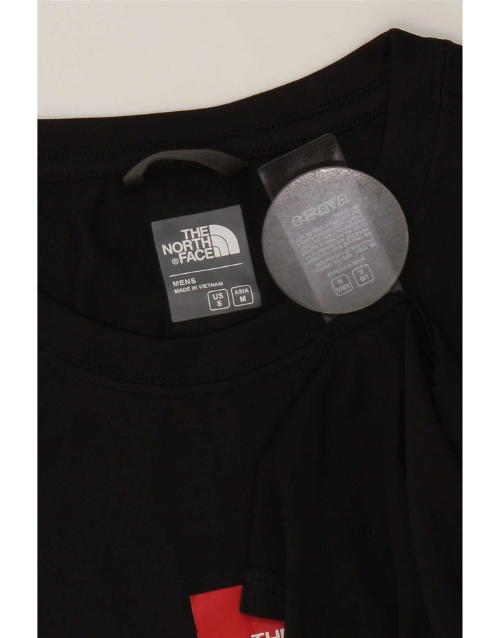 The North Face Herre grafisk T-shirt Top Lille sort polyester