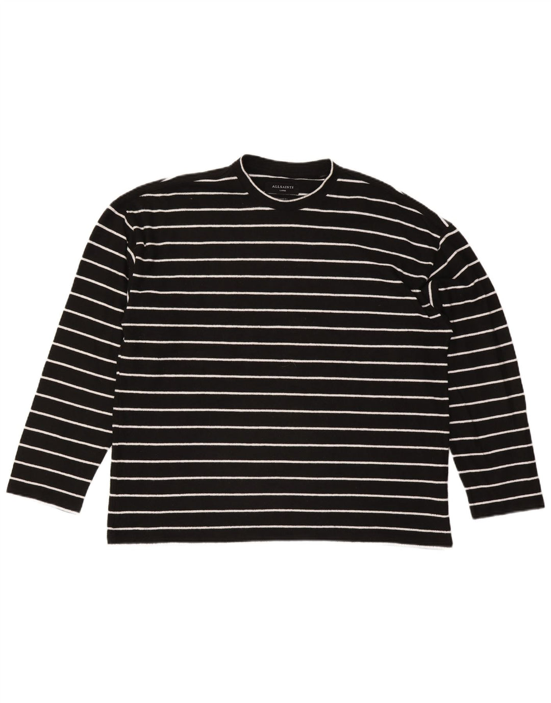 All Saints Dame Oversized UK 16 Large Sort Stribet Polyester