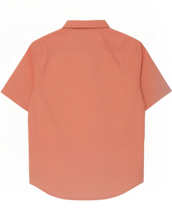 Dockers Kortærmet Herreskjorte med normal pasform Medium Orange Bomuld