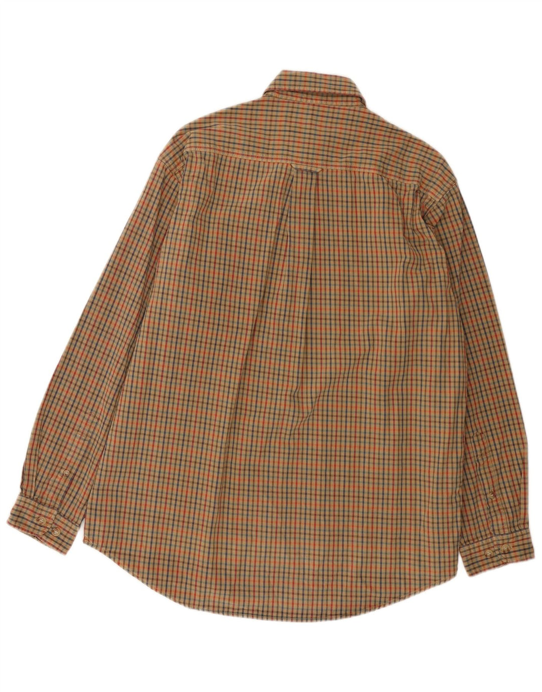 Orvis Herreskjorte Medium Khaki Gingham Cotton