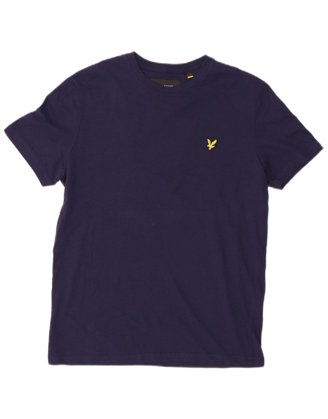 Lyle & Scott Herre T-shirt Top Lille marineblå bomuld