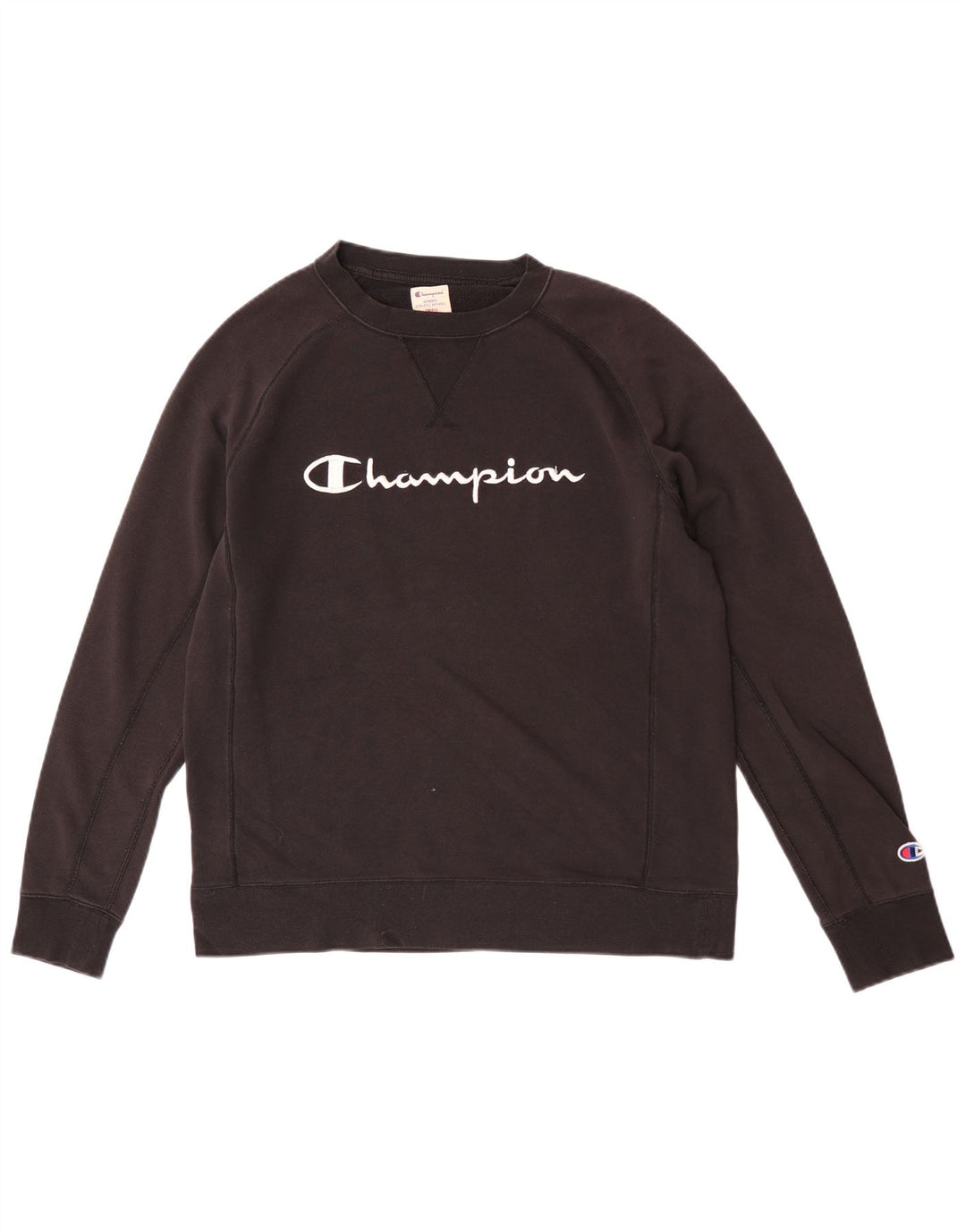 Champion Herre Grafisk Sweatshirt Jumper Lille Sort