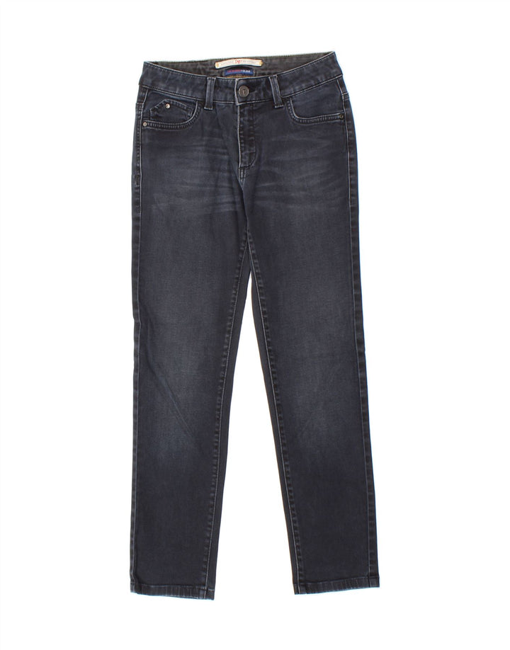 TRUSSARDI Womens Slim Jeans W24 L26 Navy Blue Vintage Trussardi and Second-Hand Trussardi from Messina Hembry 