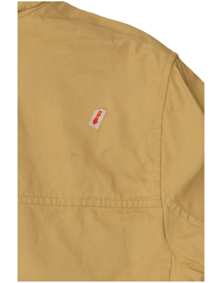 Marella Dame Bomber Jacket UK 14 Stor Gul Bomuld