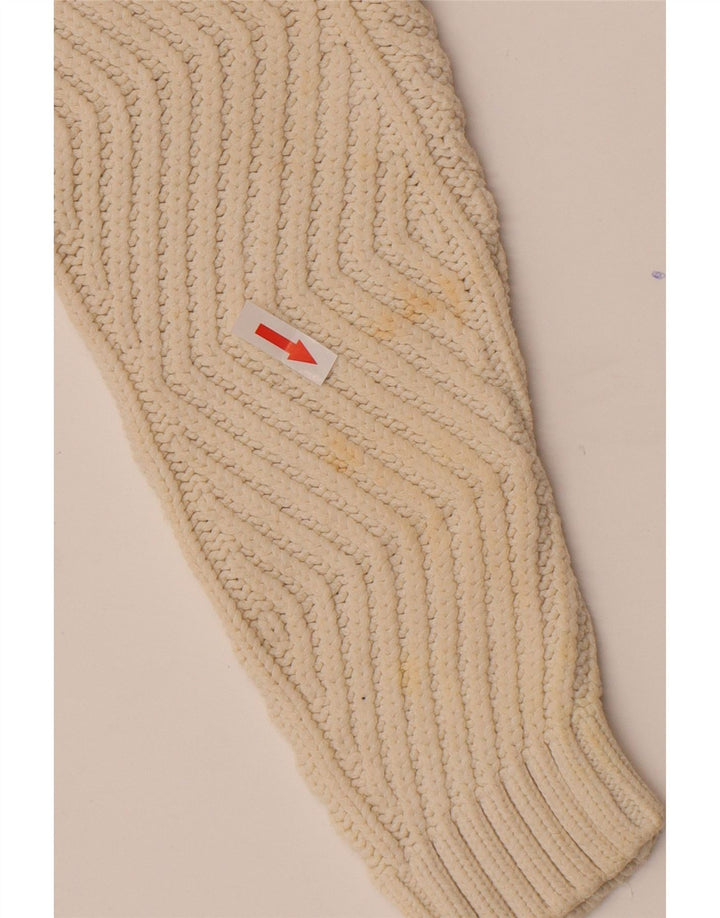 Marks & Spencer Dame V-hals sweater UK 10 Small Off White