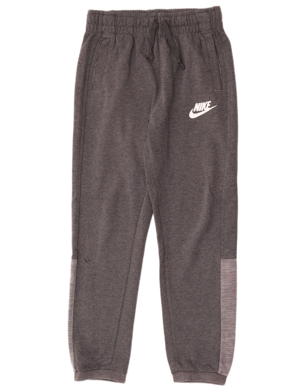 Nike Drenge træningsdragt Bukser Joggers 13-14 år XL Grå Flecked Bomuld