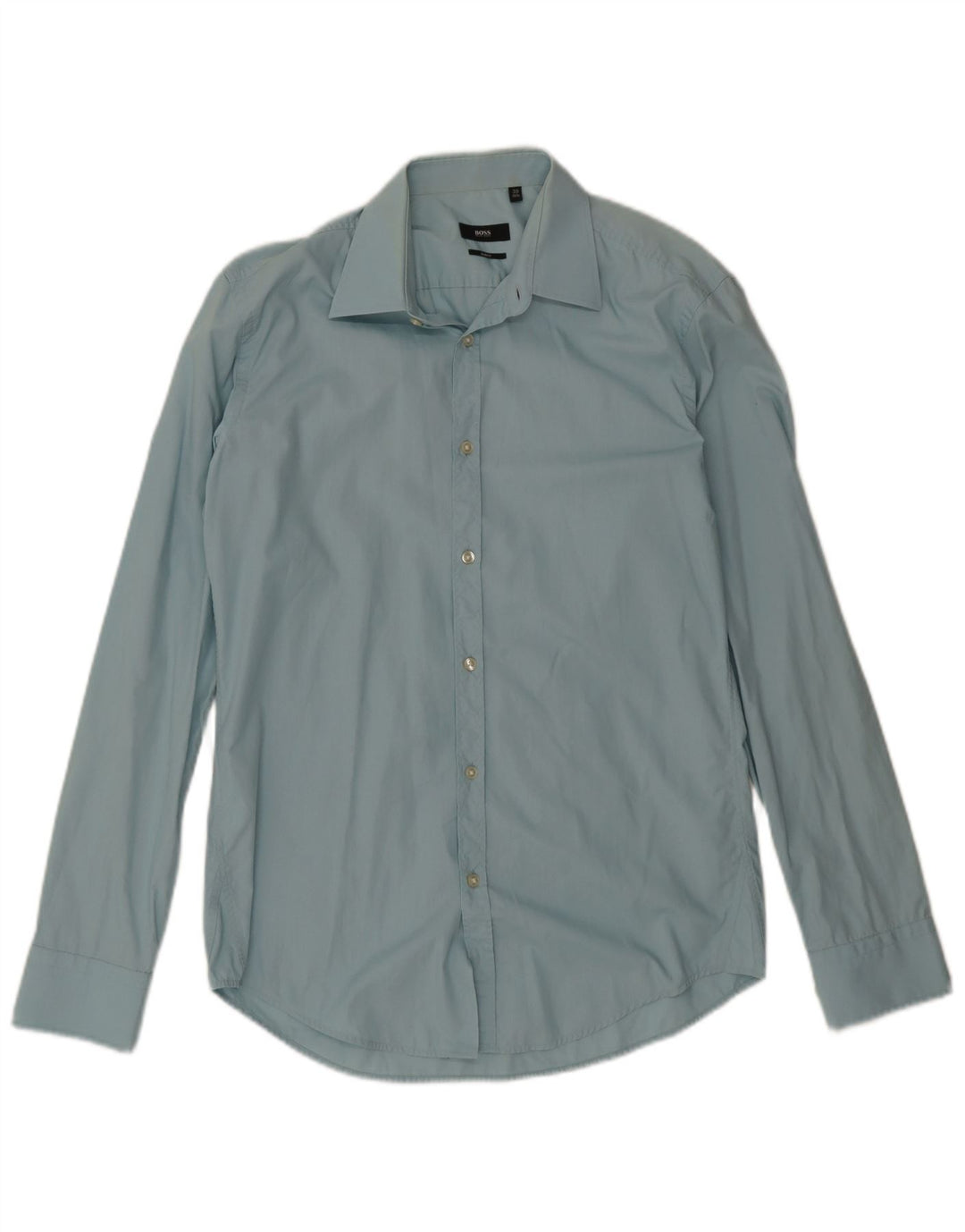 Hugo Boss Herre Slim Fit Skjorte Størrelse 39 15 1/2 Medium Blue