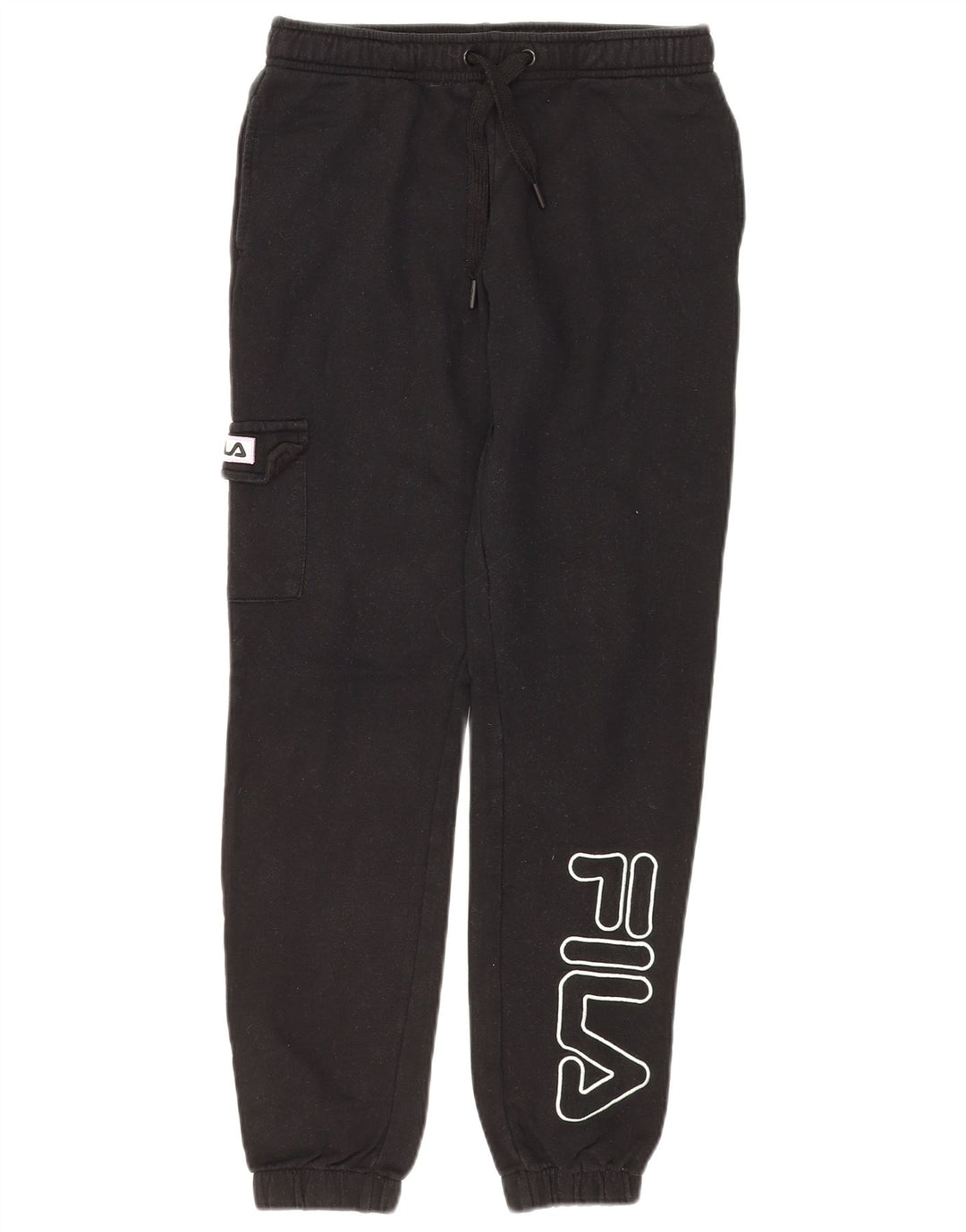 FILA Girls Graphic Cargo træningsdragt Bukser Joggers 13-14 år Sort