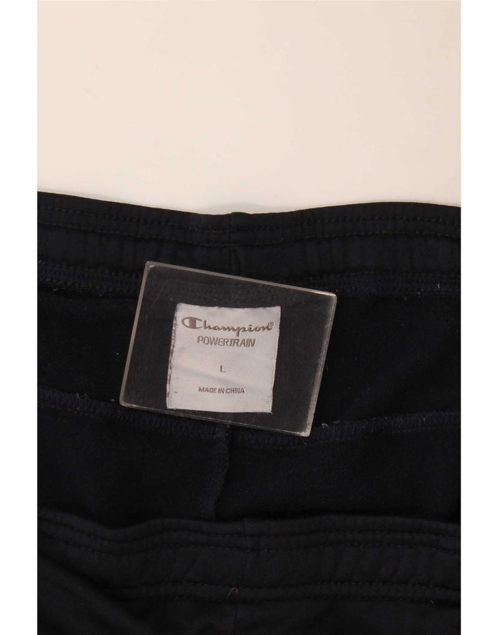 Champion Herre træningsdragt Bukser Large Navy Blue Polyester