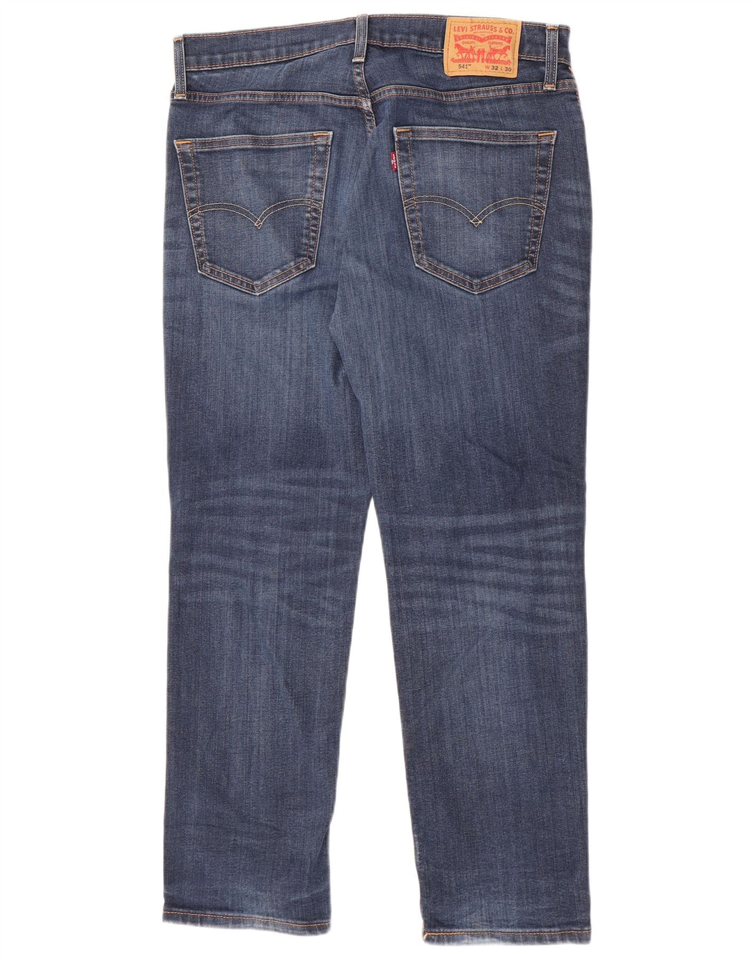 Levi's Herre 541 tilspidsede jeans W32 L30 blå bomuld