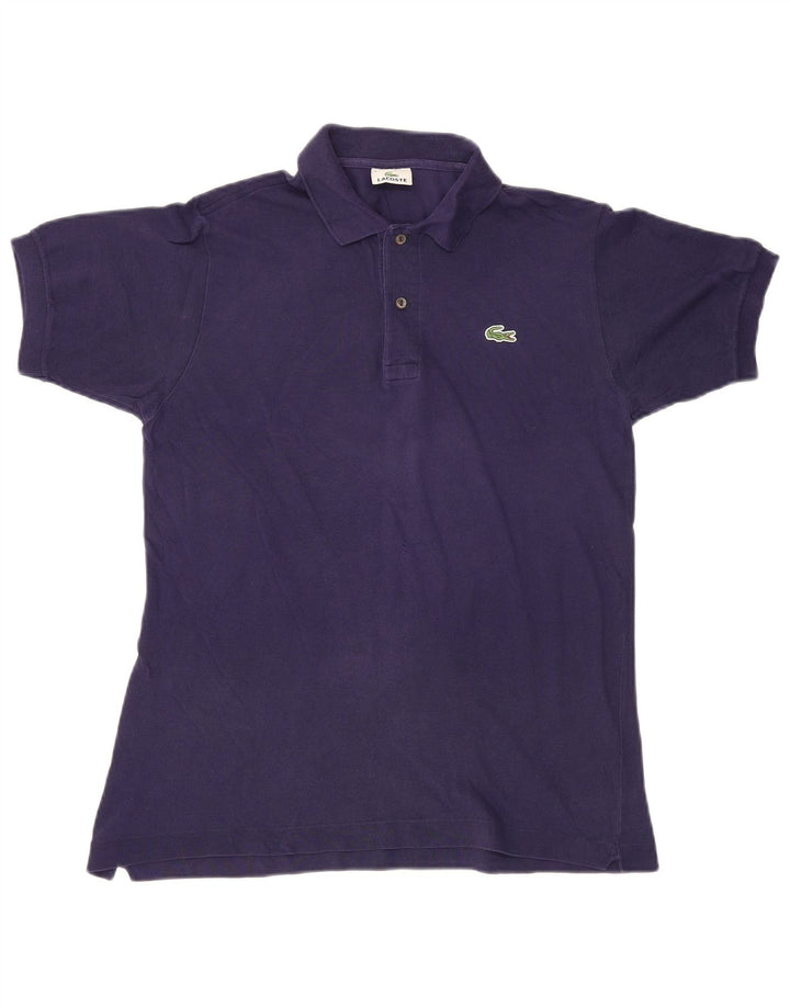 Lacoste herre poloshirt størrelse 3 Lille lilla bomuld