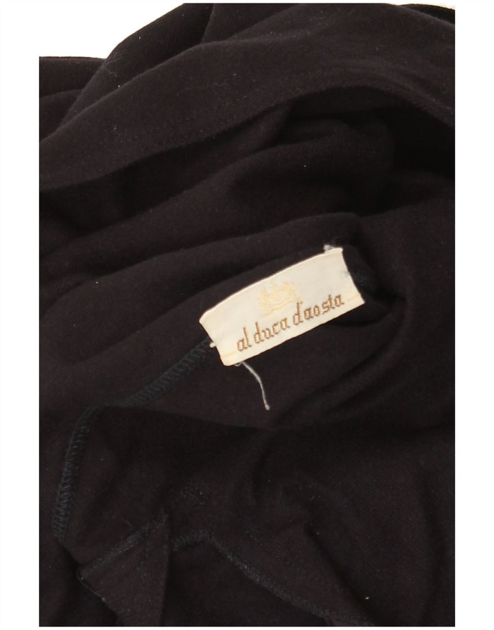 Al Duca D'Aosta Dame Overfrakke UK 14 Medium Navy Blue
