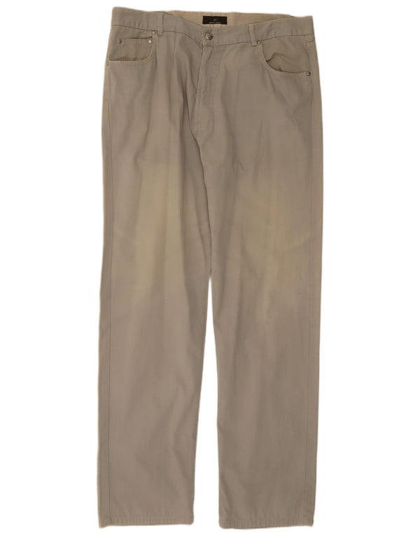 Zara Straight Casual Bukser til mænd W38 L33 Grå