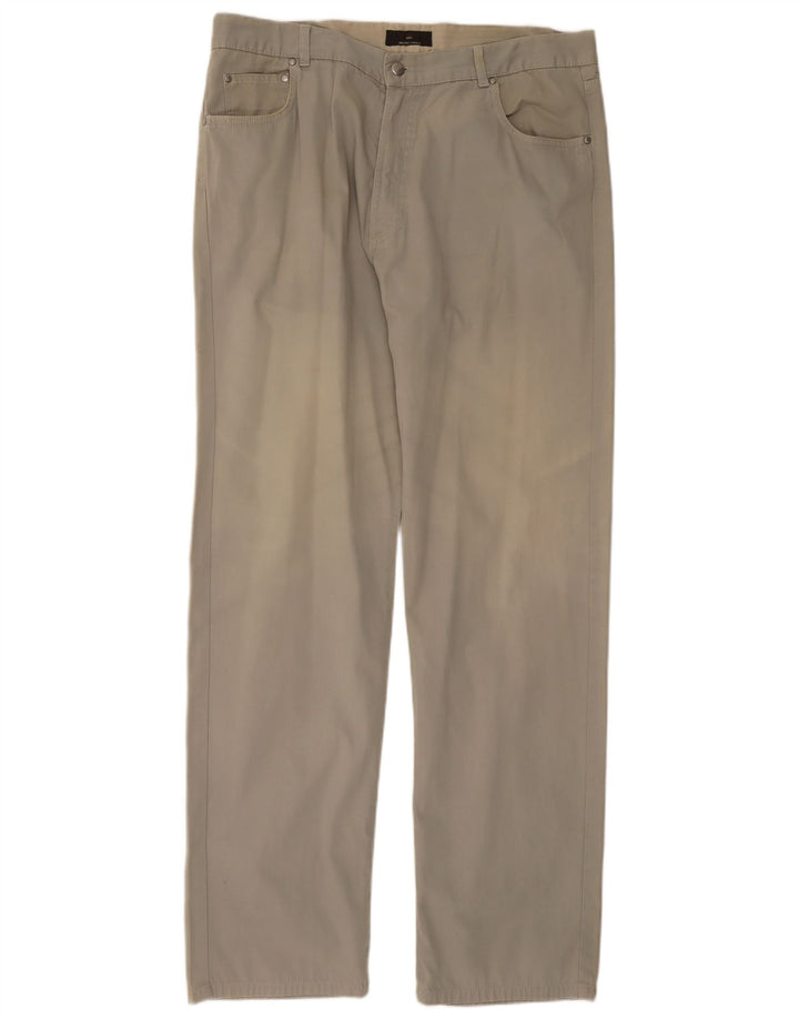 Zara Straight Casual Bukser til mænd W38 L33 Grå