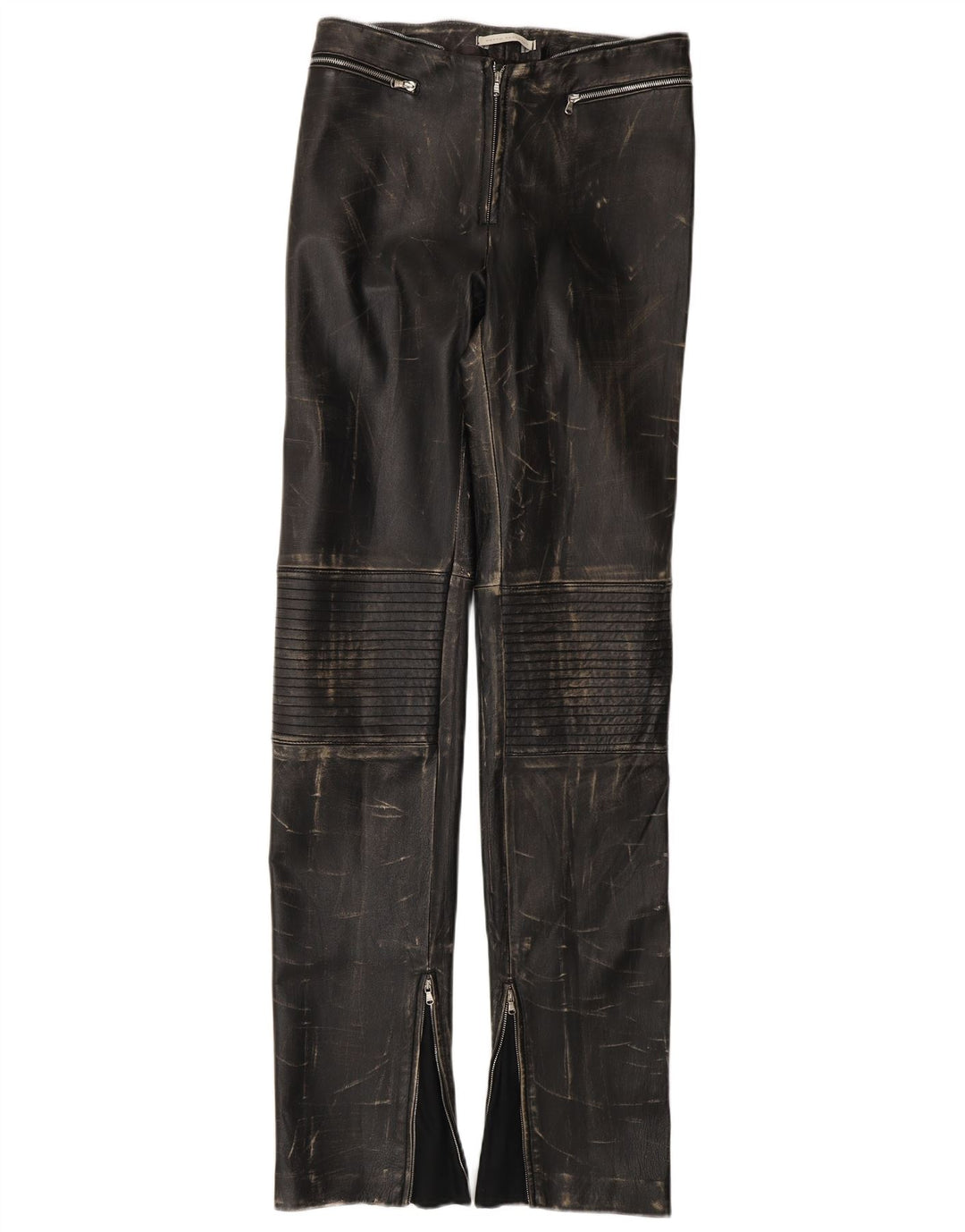 Rufffo Research Bikerbukser til kvinder W28 L34 Sort Flecked