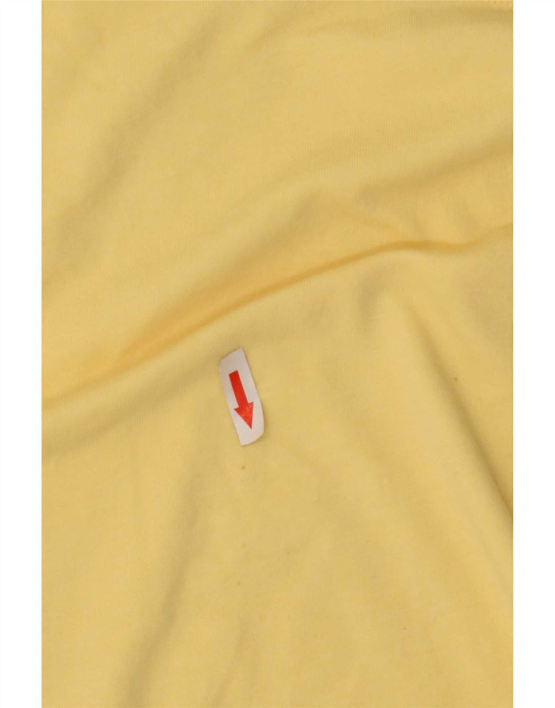 Umbro Herre T-Shirt Top Medium Gul Polyester