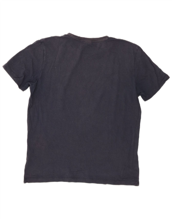 Hugo Boss Herre T-Shirt Top Stor Marineblå
