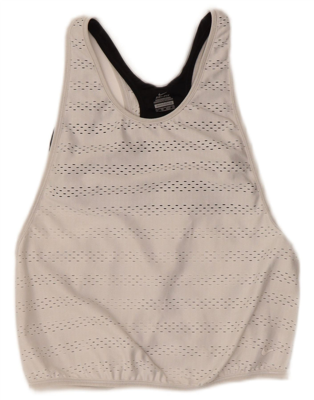 Nike Dame Dri Fit Vest Top UK 6 XS Hvid