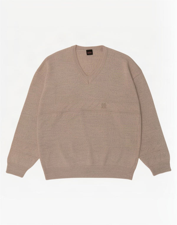 WESTBURY Mens By C&A Loose Fit V-hals sweater Medium Grey Flecked