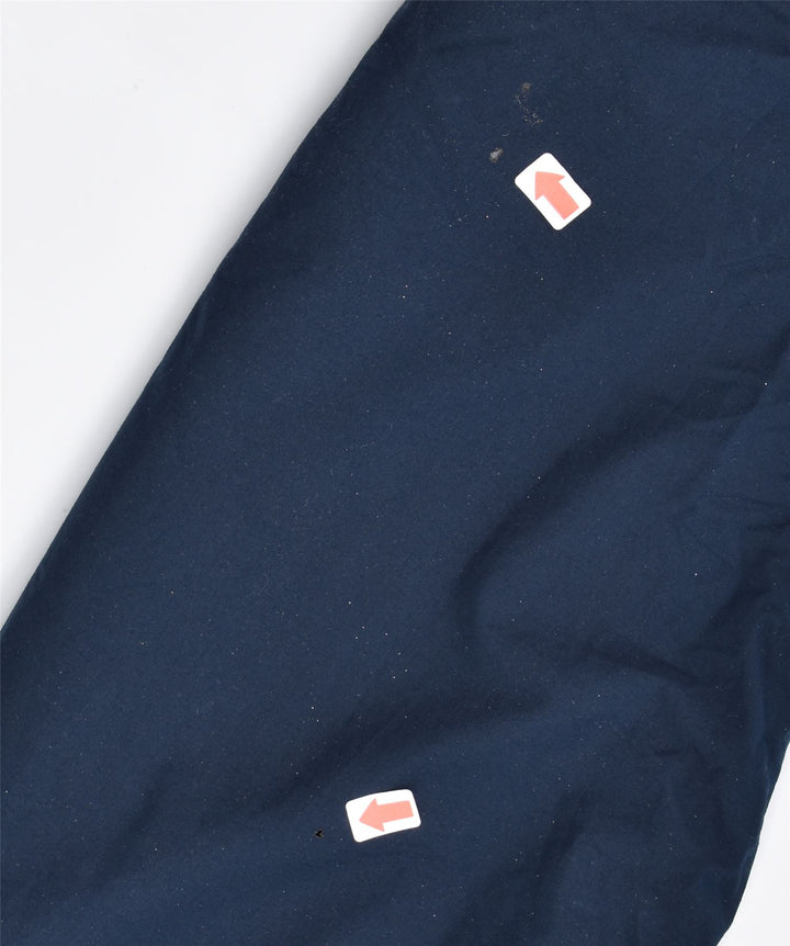 NIKE Windbreaker-jakke til mænd UK 42/44 Stor marineblå polyester