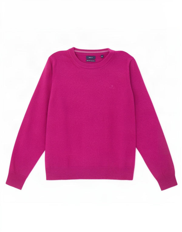 Gant Dame Boat Neck Jumper Sweater UK 20 2XL Lilla Lammeuld