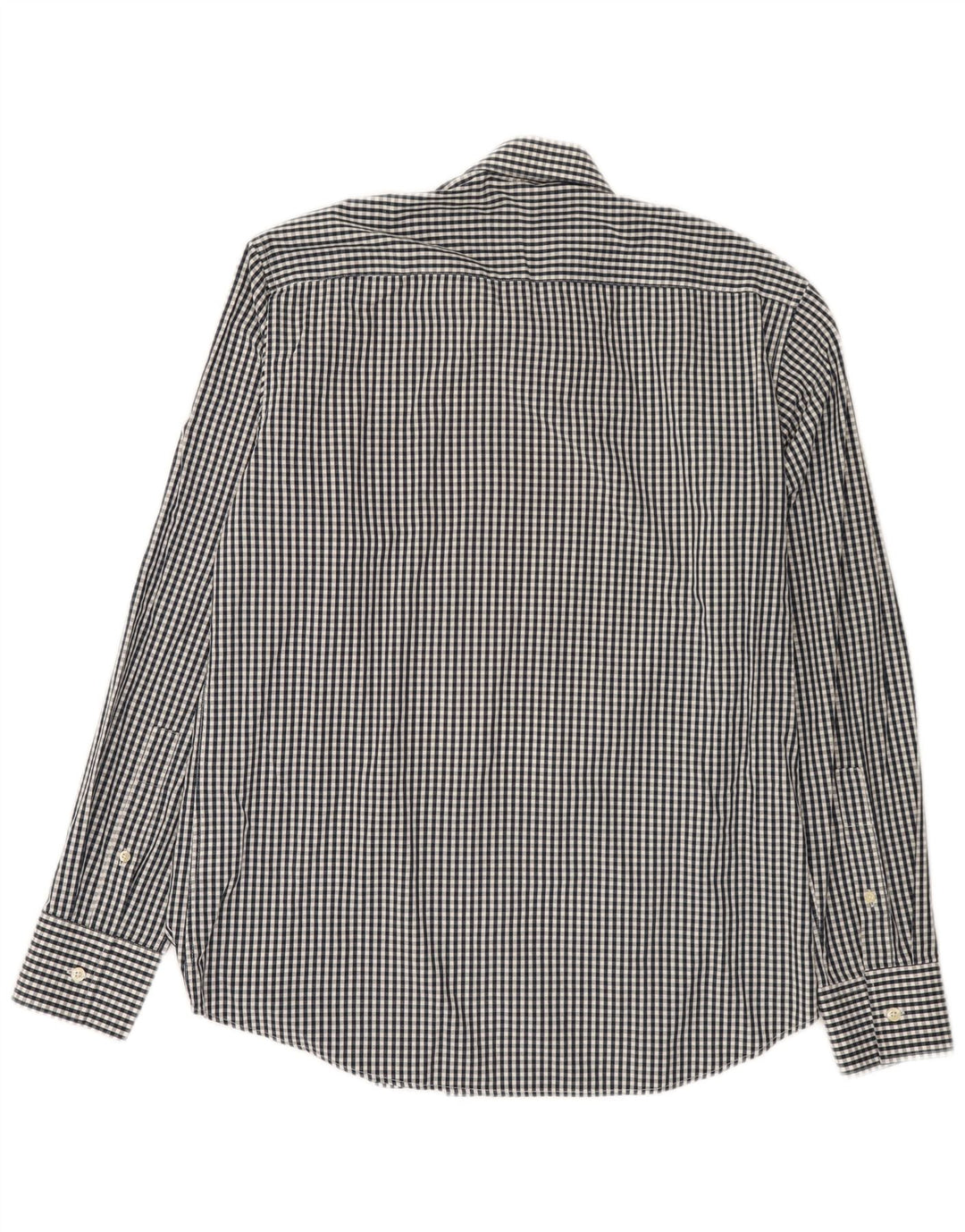 Henri Lloyd Herre Regular Fit skjorte Stor sort Gingham Bomuld