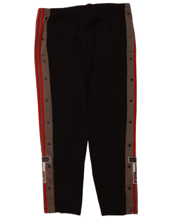 ADIDAS Grafisk træningsdragt bukser til kvinder Large Black Colourblock Sports