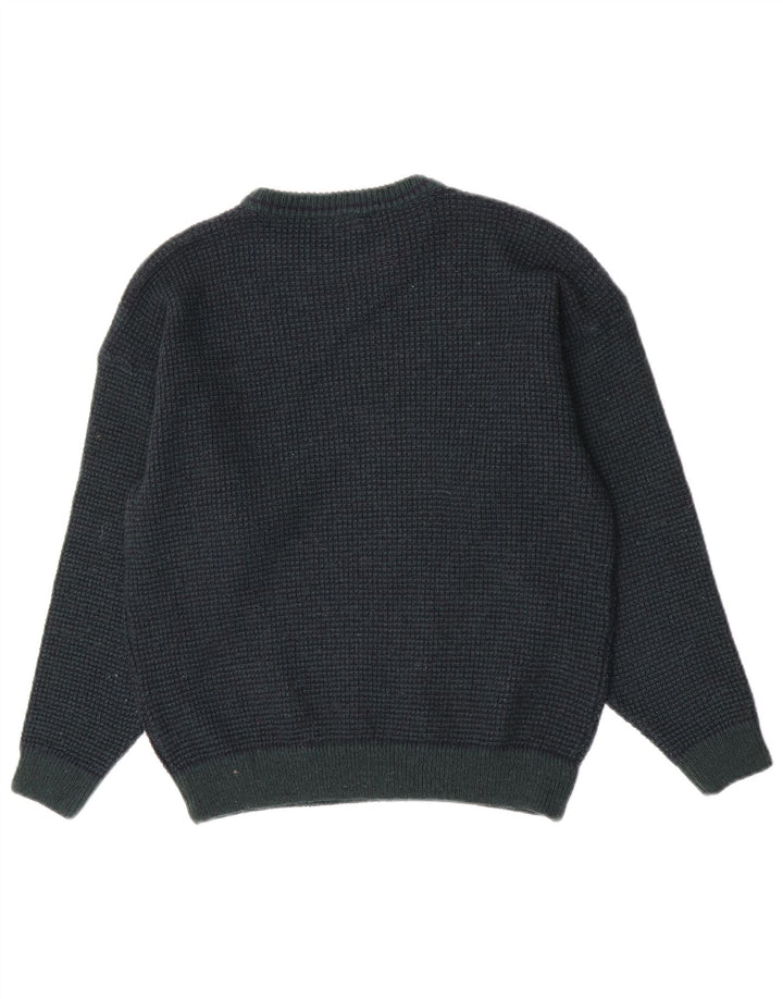Vintage Herre Crew Neck Jumper Sweater IT 48 Small Green