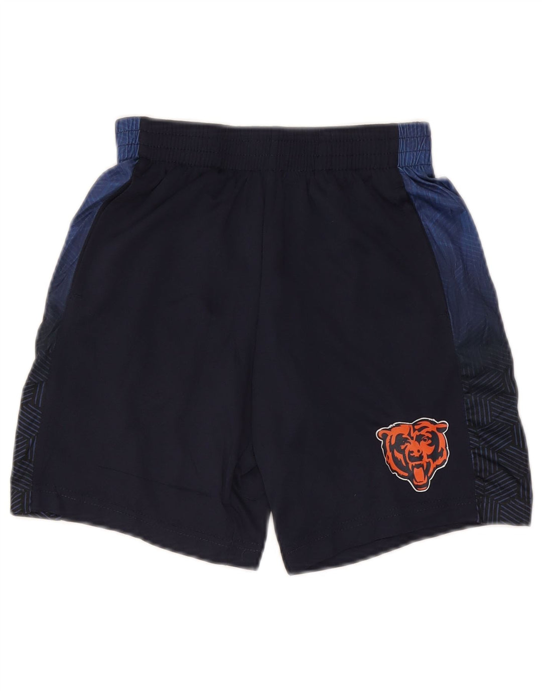 NFL Boys Sports Shorts 7-8 år Medium Navy Blue Colourblock Polyester