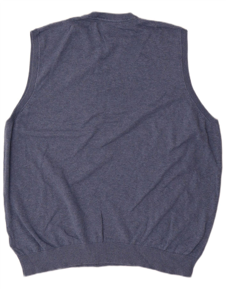 Marks & Spencer Herrevest Tank Top 2XL Blå Bomuld