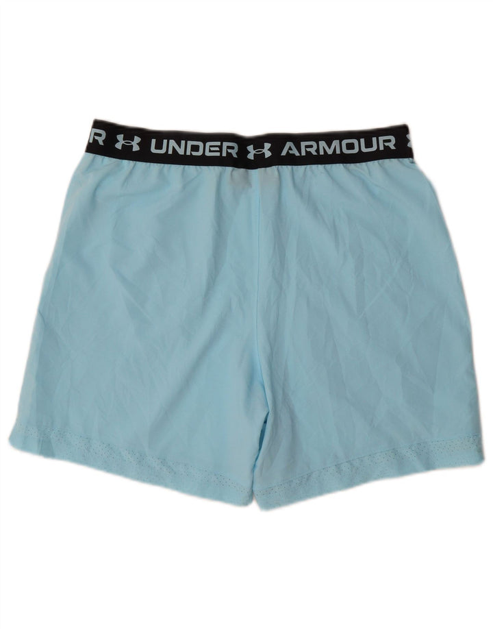 Under Armour Herre grafiske sportsshorts Store blå farveblok polyester