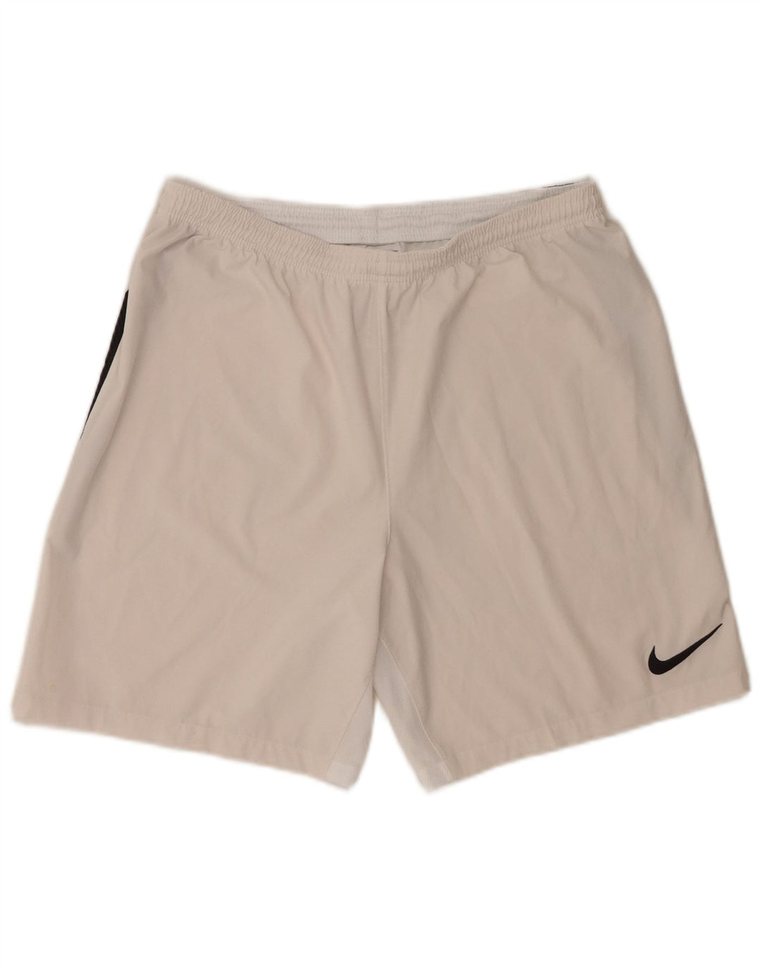 Nike Herre Dri Fit Sportshorts Medium White Colourblock