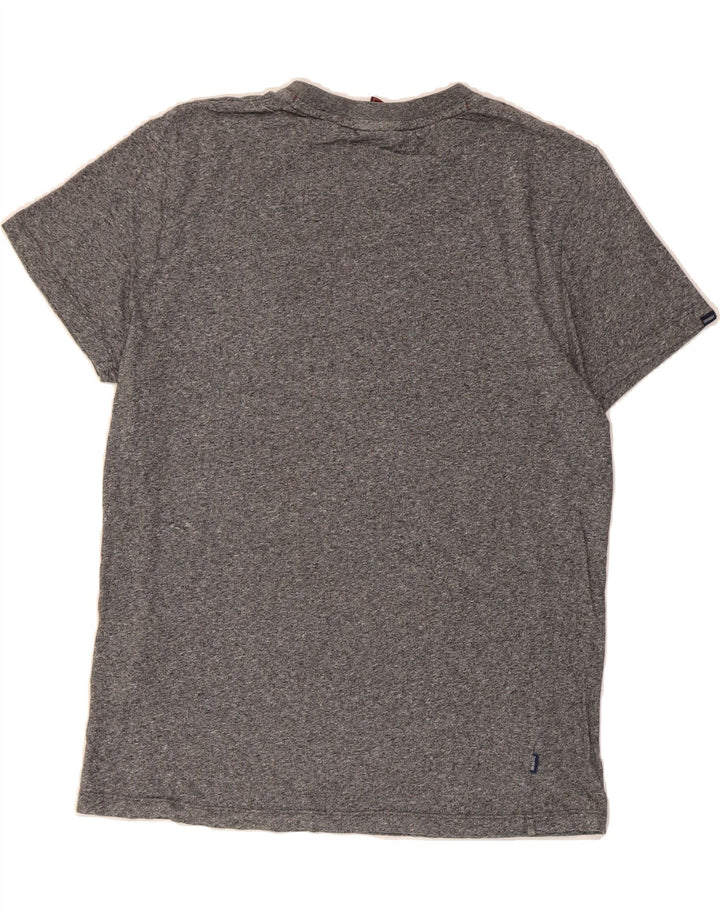 SUPERDRY Mens T-Shirt Top Large Grey Cotton Vintage Superdry and Second-Hand Superdry from Messina Hembry 
