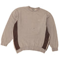 Nike Sweatshirt Jumper til mænd Large Grå Colourblock Bomuld