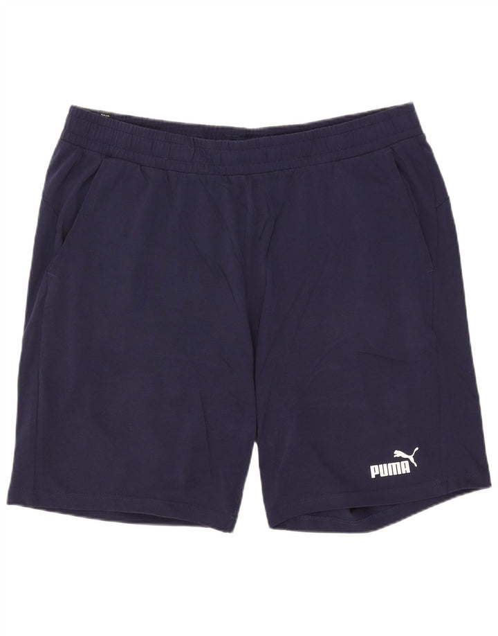 Puma Herre Sportshorts 2XL Navy Blue