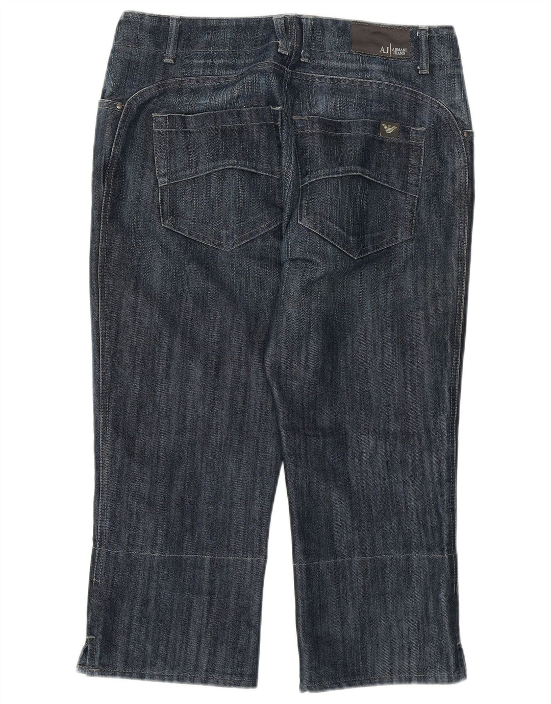 ARMANI Womens Capri Jeans W30 L22 Blue Cotton